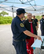 Comando de incidentes que se armó para la búsqueda de los kayakistas desaparecidos entre Valeria del Mar y Cariló