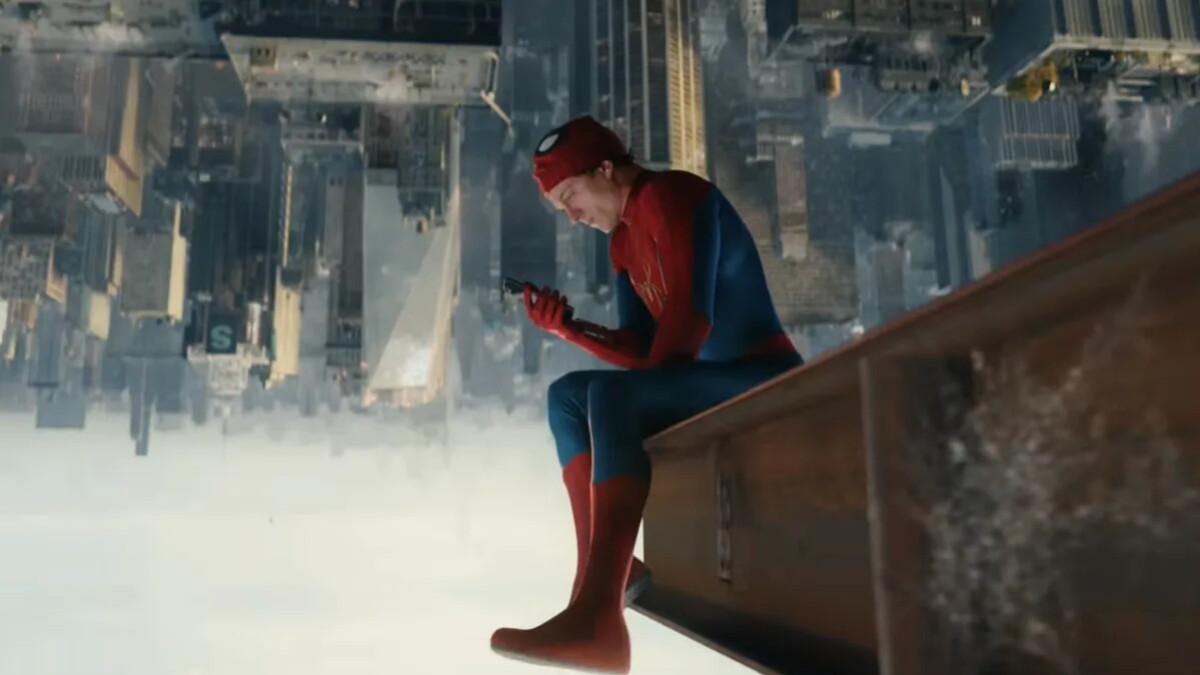 Tom Holland como Spider - Man.