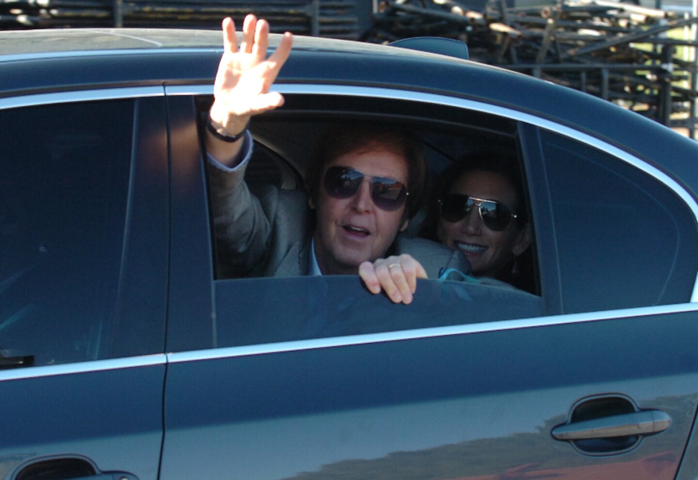Paul McCartney en Uruguay. Foto: Archivo El País.
