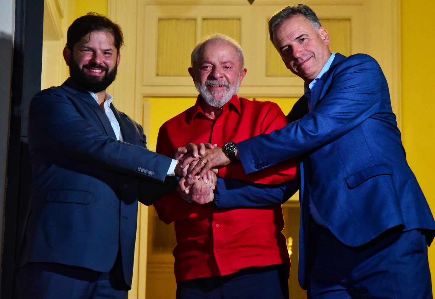 Boric, Lula e Orsi
