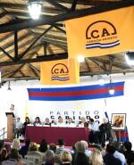 Segundo congreso partidario de Cabildo Abierto. Foto: Leonardo Mainé.