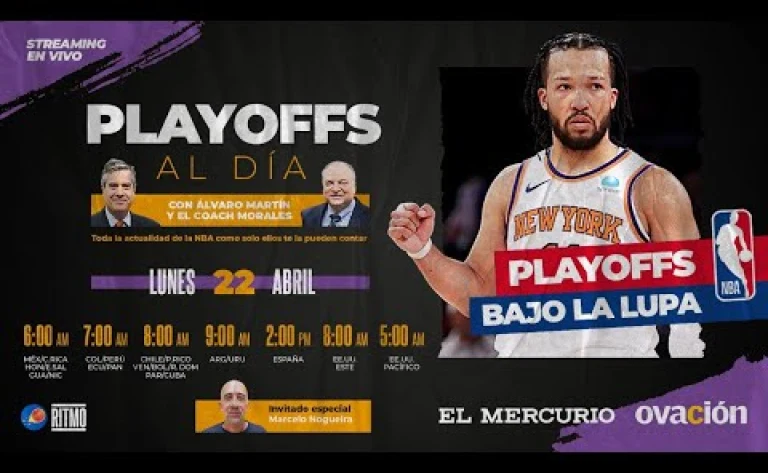 PLAYOFFS AL DÍA #7 🏀 | ÁLVARO MARTÍN, MARCELO NOGUEIRA Y MARTÍN ZEITUNE | LUN 22.ABR.24 | Ritmo NBA