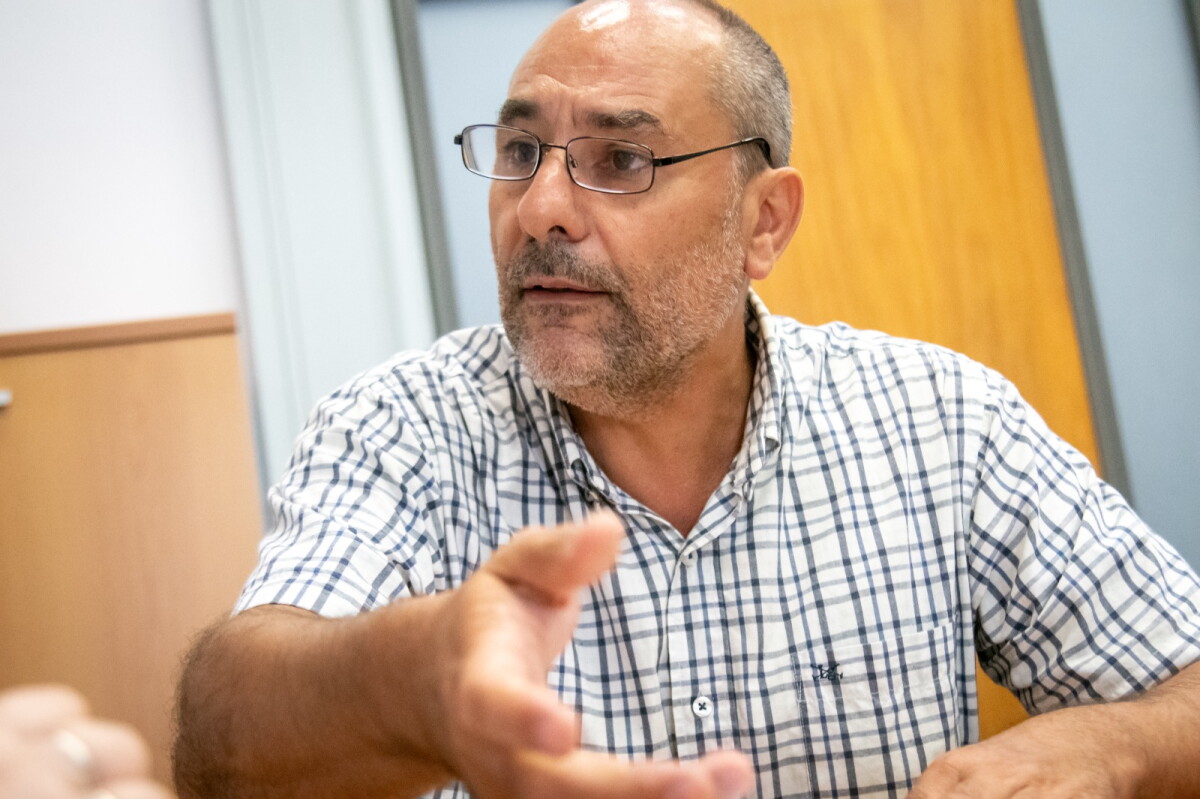 Andrés Pérez, presidente de la Caja de Profesionales.