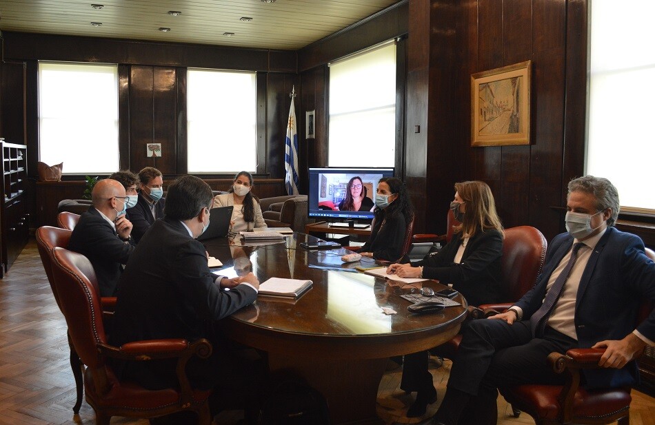 Equipo del Ministerio de Economía y Consejo Fiscal