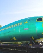 El fuselaje de un Boeing 737.