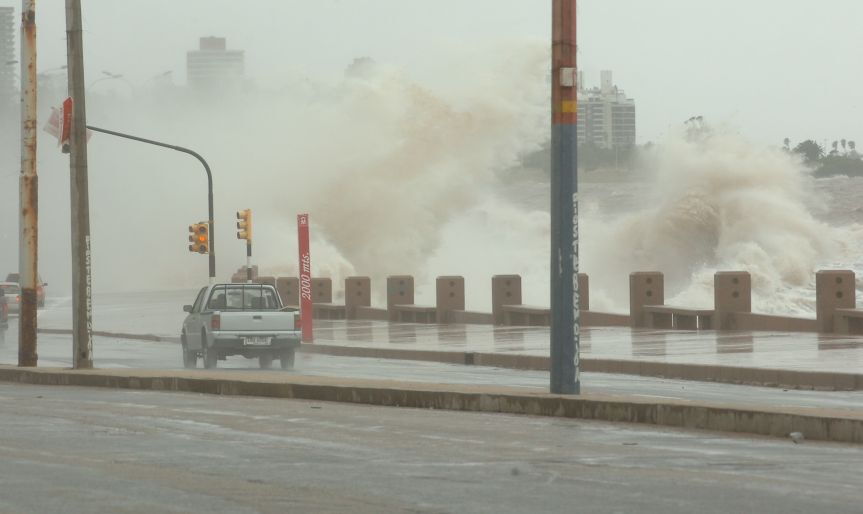 Según Metsul, habrá ráfagas de 100 a 120 kilómetros en la costa. Foto: D. Borrelli