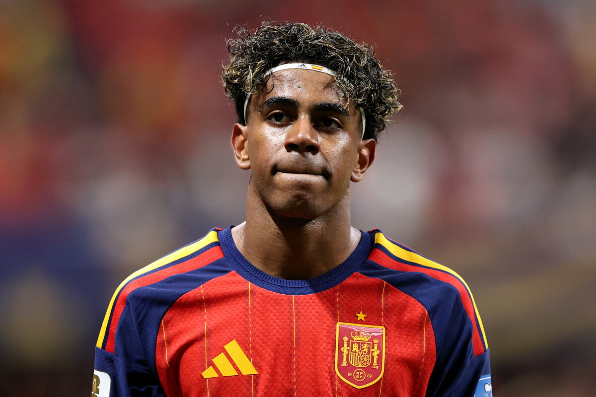 Lamine Yamal, jugador de la selección de España, durante el Mundial 2026.