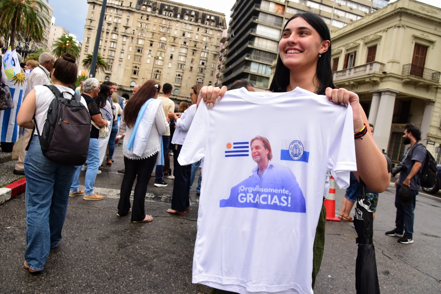 Blancos despiden a Lacalle Pou
