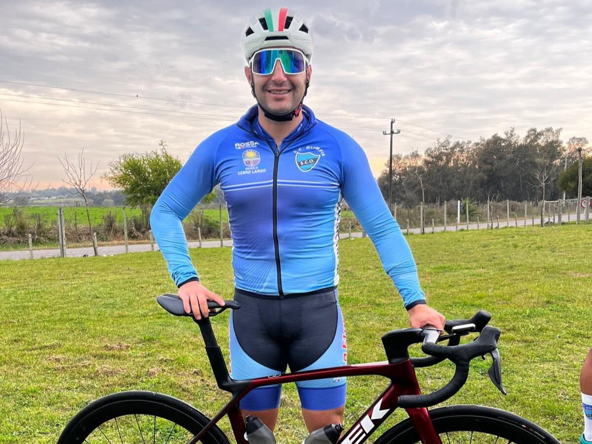Conmoción en el ciclismo por el fallecimiento de Diego González, corredor del Sportivo Olimpia de Melo