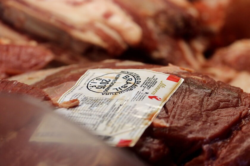 Carne de Brasil.