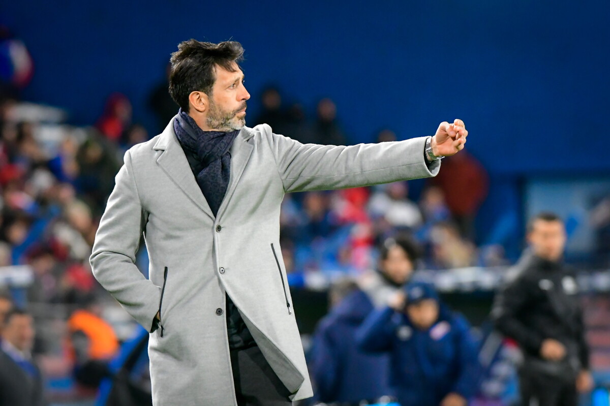 Jorge Bava, entrenador de Nacional.