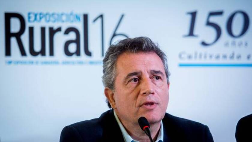 Etchevehere en la presentación de la nueva edición de la Rural. Este año además la entidad cumple 150 años.