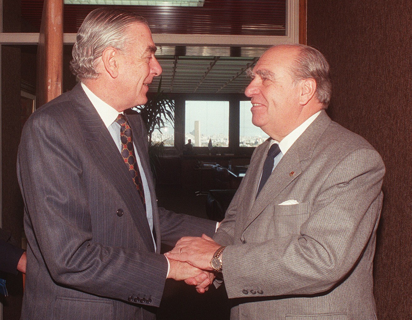 Alberto Volonté y Julio María Sanguinetti.