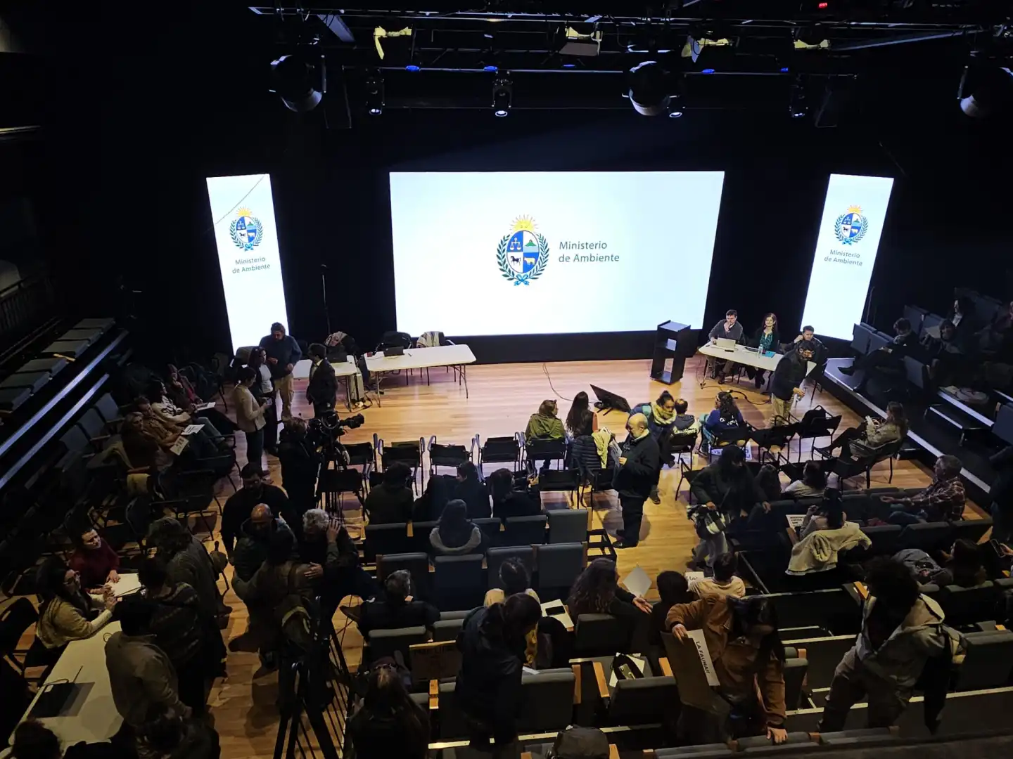 Audiencia del Ministerio de Ambiente por prospección sísmica