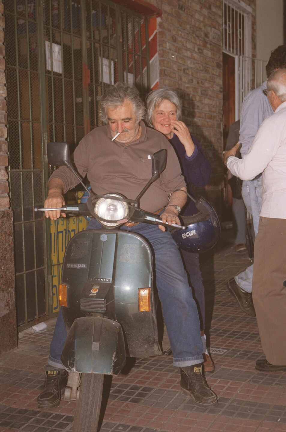 Jose Mujica y Lucia Topolansky