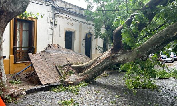 Temporal en Montevideo