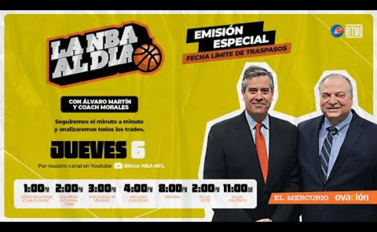 Ritmo NBA | Fecha límite de traspasos con Álvaro Martín y el Coach Carlos Morales