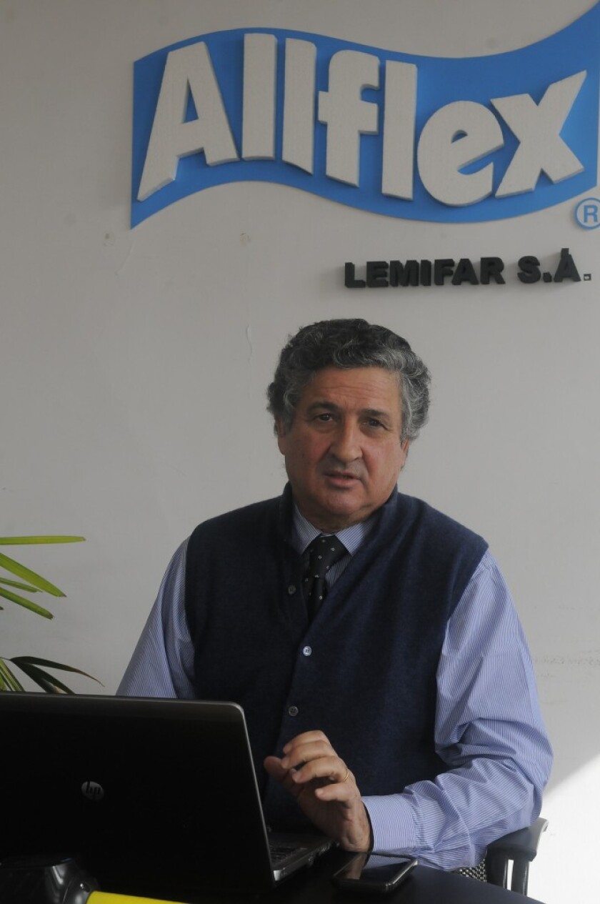 Nota a Hugo Duran Martinez, presidente de Allflex, ND 20160802, foto Ariel Colmegna
