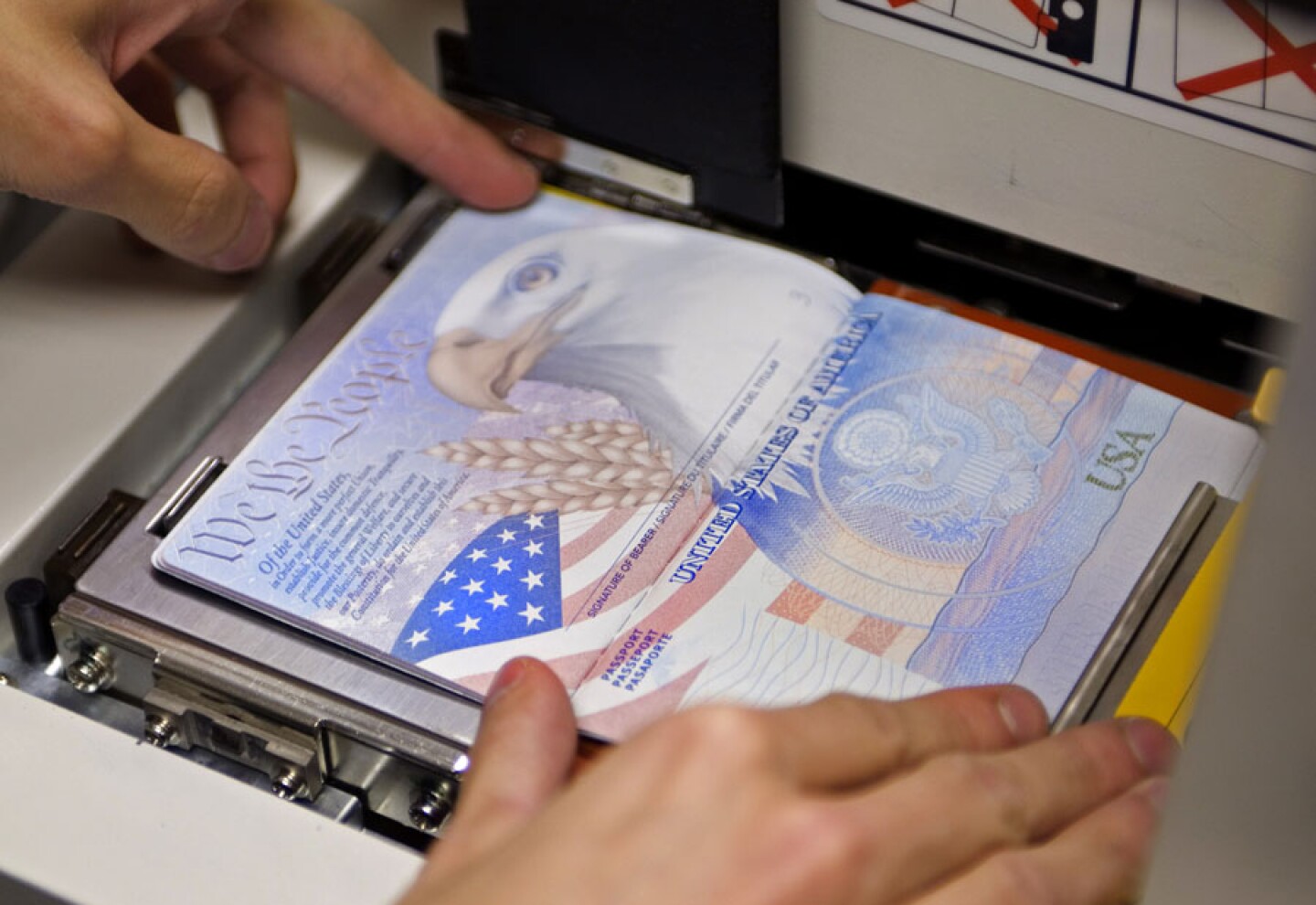 Pasaporte de Estados Unidos.