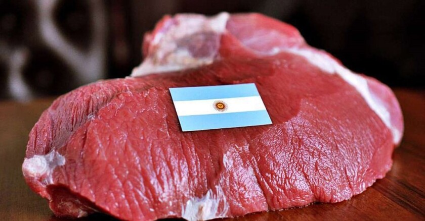 Carne vacuna argentina.