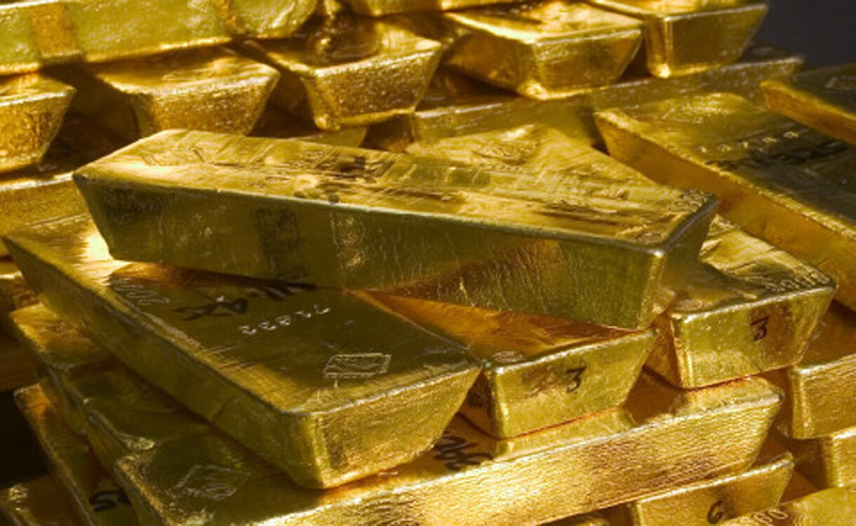 lingotes de oro