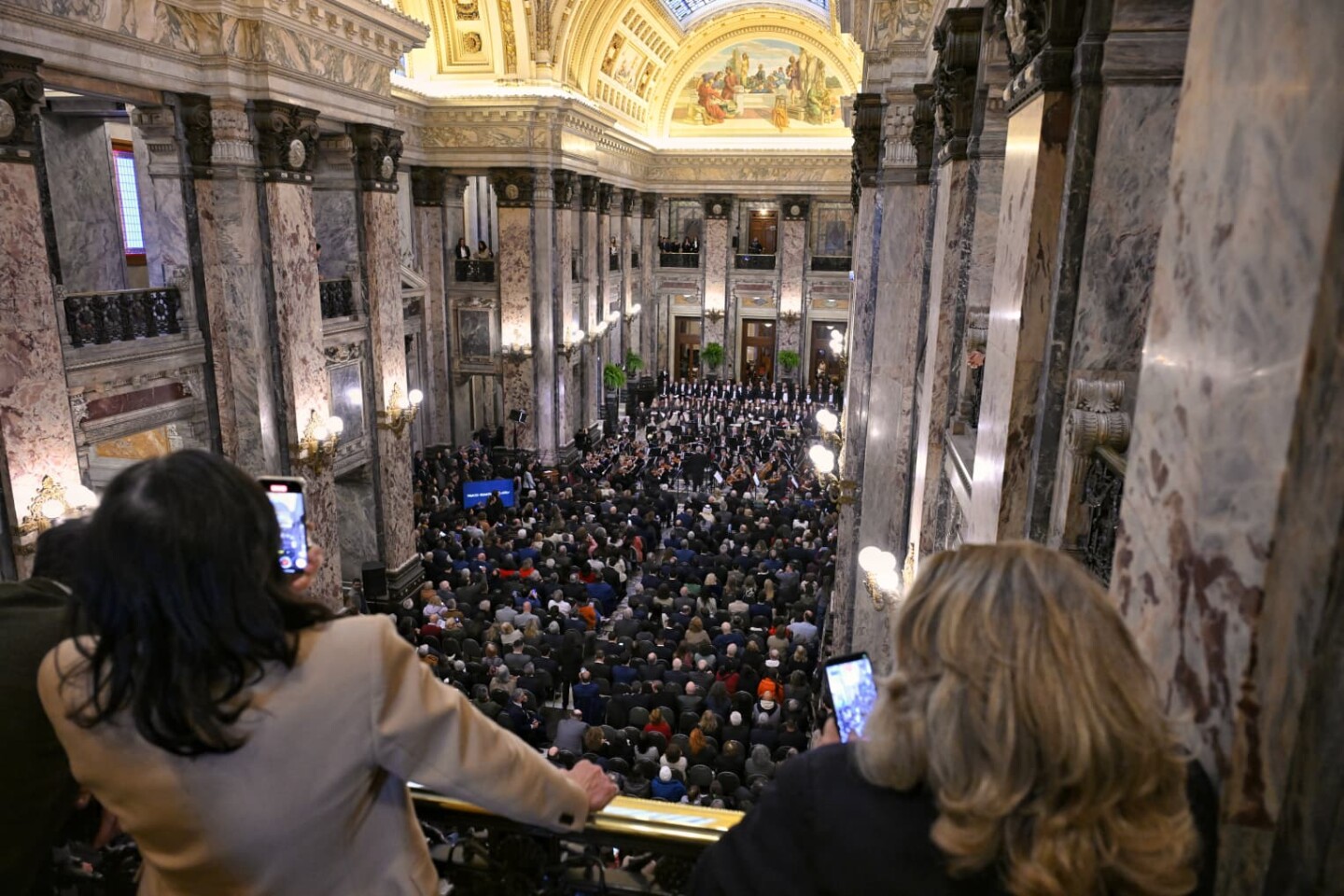 Celebración de los 100 años del Palacio Legislativo.