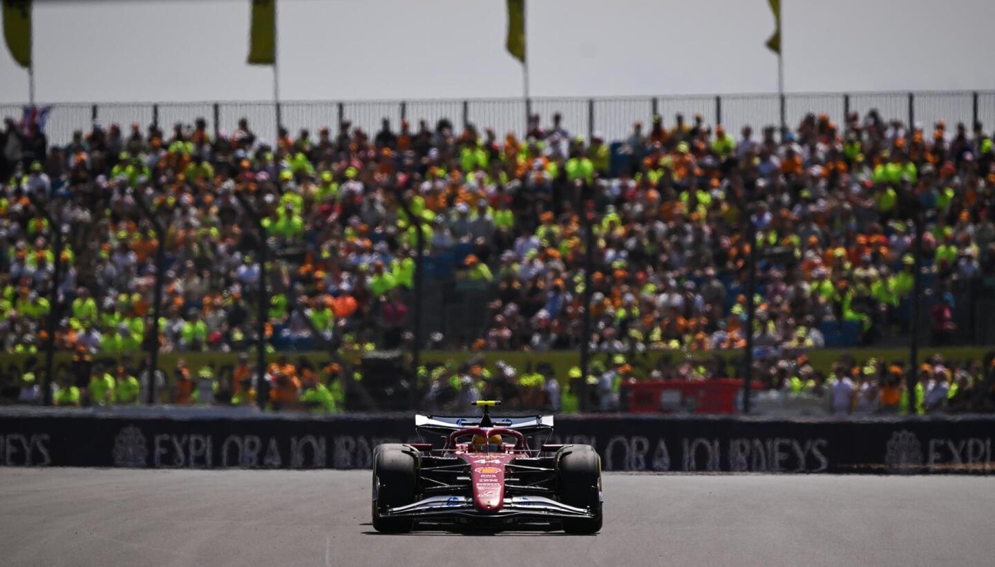 Lewis Hamilton en Silversonte.
