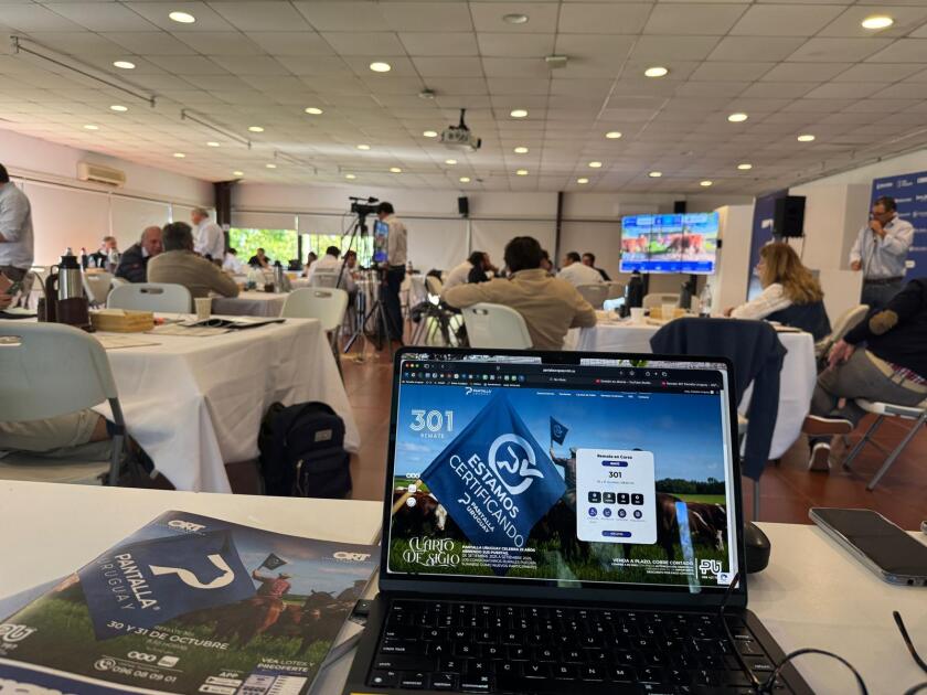 Pantalla Uruguay 30 de octubre de 2025.