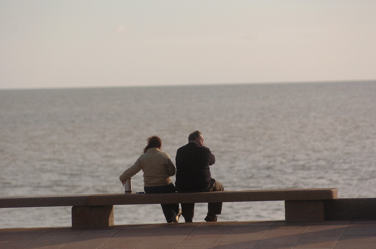 Día de feriado en Montevideo.