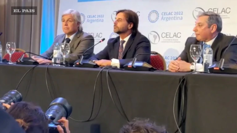 Luis Lacalle Pou sobre declaraciones de Sergio Massa