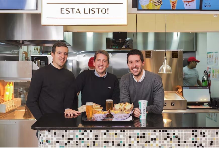 Líderes. Juan Manuel Ghio, Pedro Corrado y Agustín Ghio dirigen Milanga.