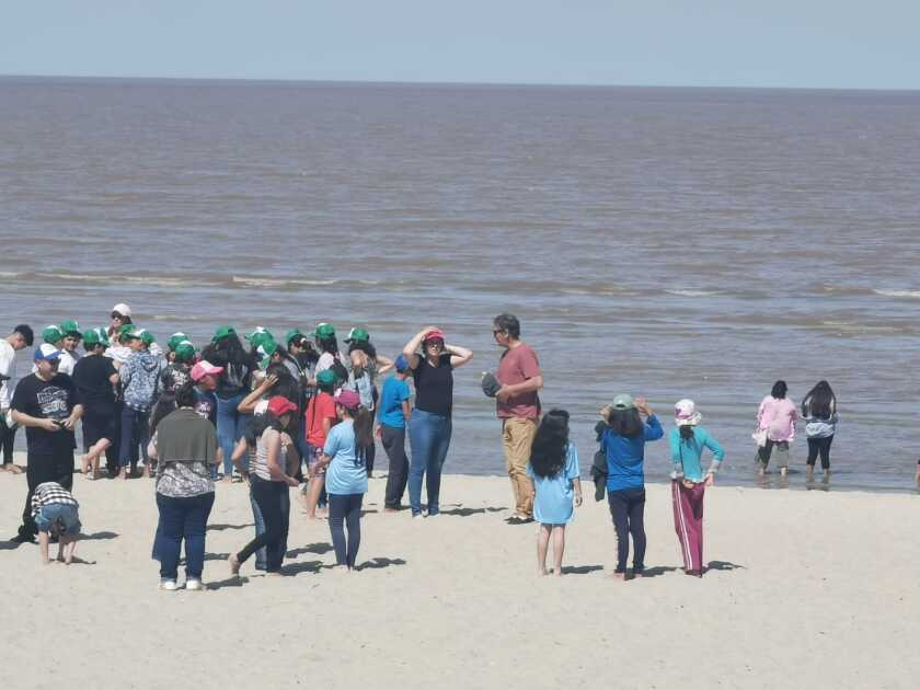 Puño y Letra en Playa Ramírez.