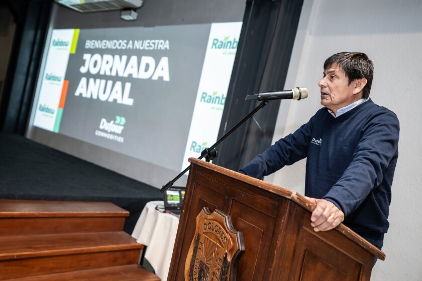 Davy Dufour en la jornada anual 2025.