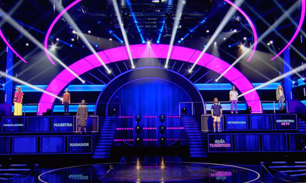 La escenografía de "Veo como cantas", la nueva apuesta de La Tele.