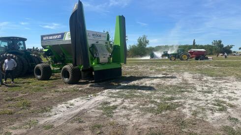 Muestra activa de encalado en Dolores.