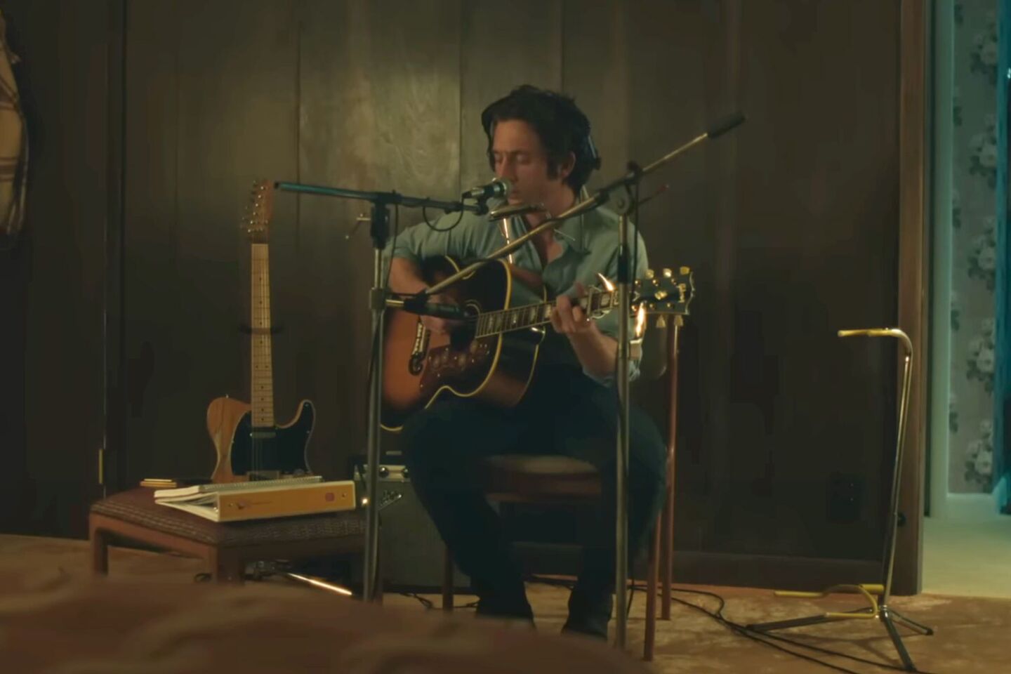 Jeremy Allen White en la película "Springsteen: Deliver Me From Nowhere".