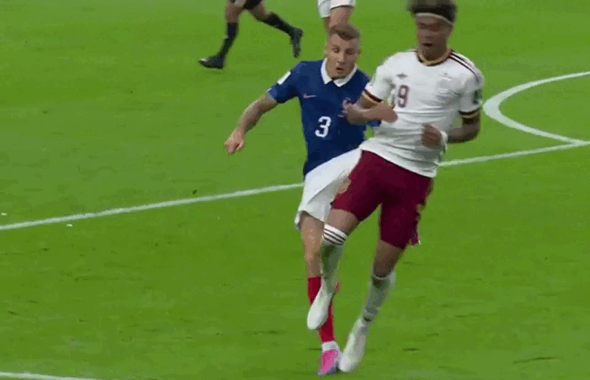 El penal de Lucas Digne a Lamine Yamal en el Francia-España por el Mundial 2026.