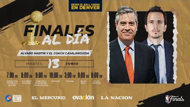 Ritmo NBA con Álvaro Martín y el Coach Nicolás Casalánguida