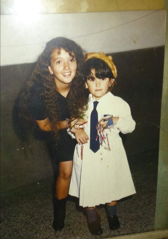 Valeria Ripoll y su hermana Joana.
