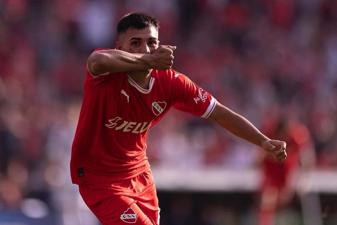 Nicolás Vallejo en Independiente.