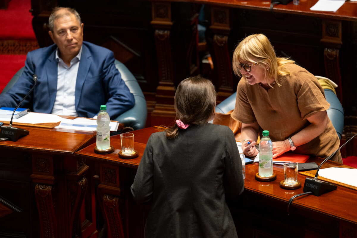 Ministros. Oddone y Lustemberg comparecieron juntos a la Comisión Permanente del Parlamento en enero por los cambios en los aportes y las devoluciones de Fonasa.