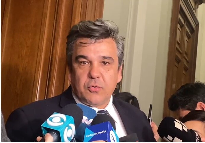 Carlos Camy, senador del Partido Nacional. Foto: Captura de video