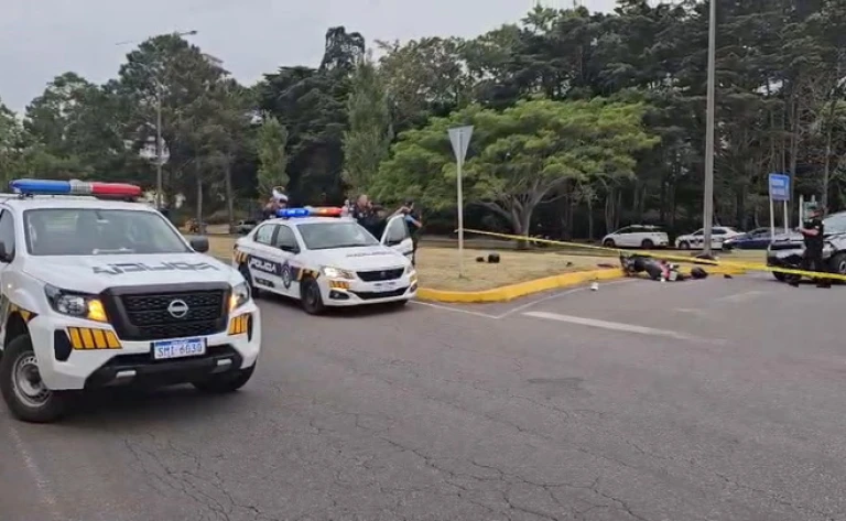 Siniestro de tránsito en Punta del Este