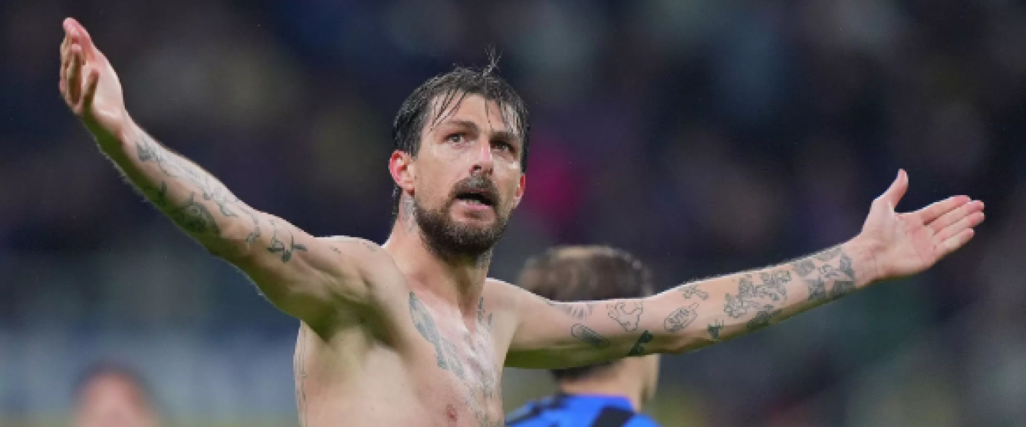 Francesco Acerbi, jugador del Inter de Milan.