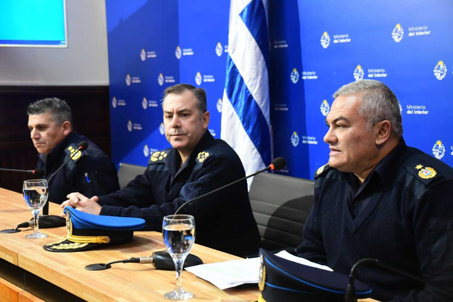 Conferencia de prensa de la Policía por la detención en España de Gianina García Troche.