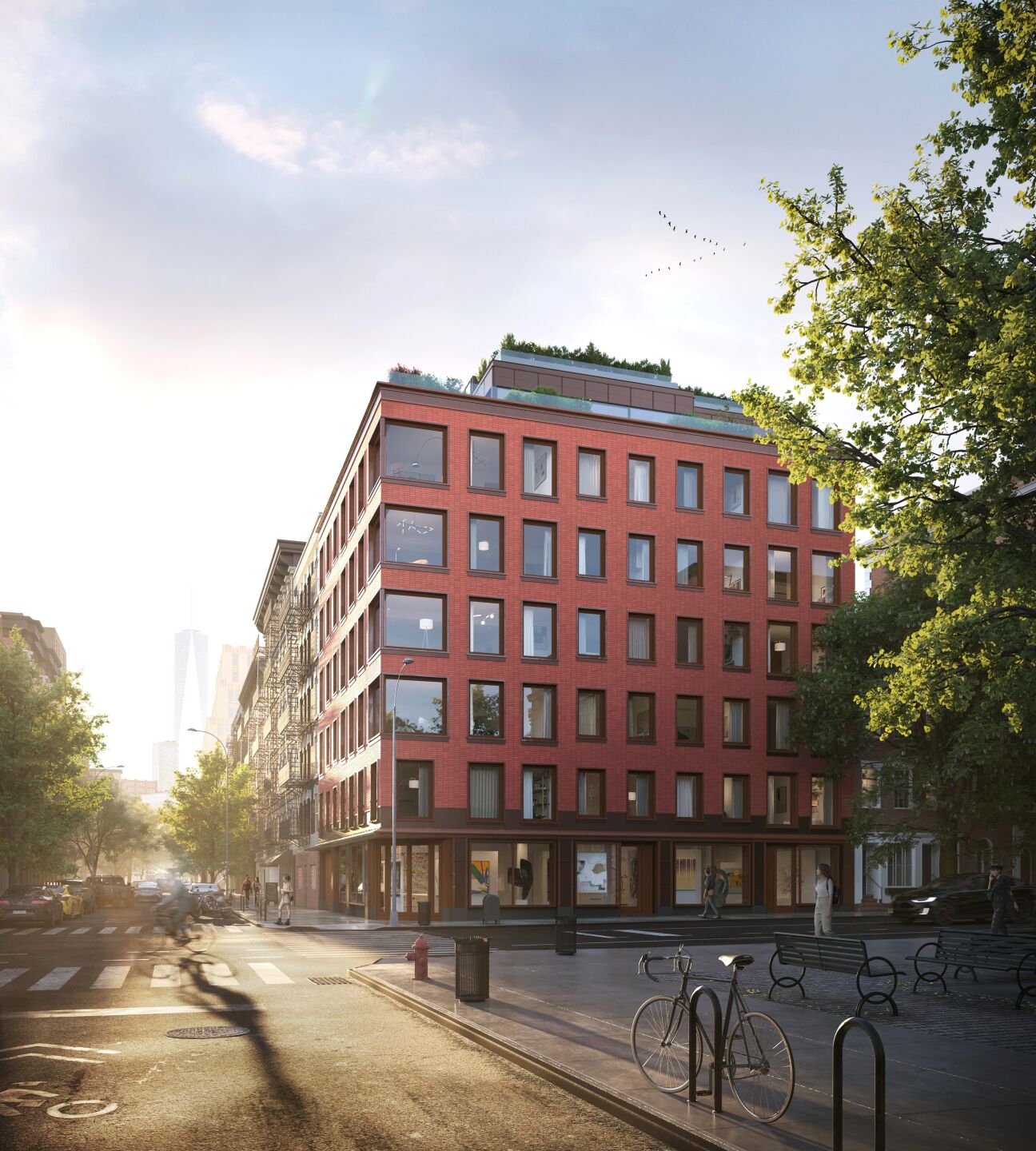Internacional. La empresa desarrolladora también llevó adelante proyectos en Nueva York, como Spring + Thompson en el SoHo.