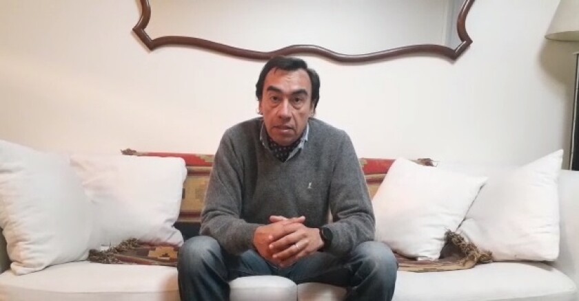 Diego De Brum, presidente de la Sociedad de Caballos Criollos