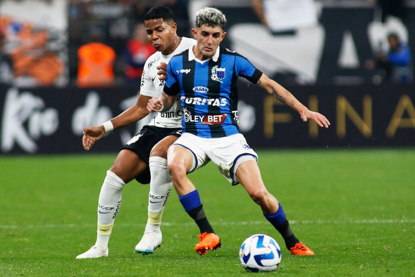Corinthians vs. Liverpool en Libertadores 2023.
