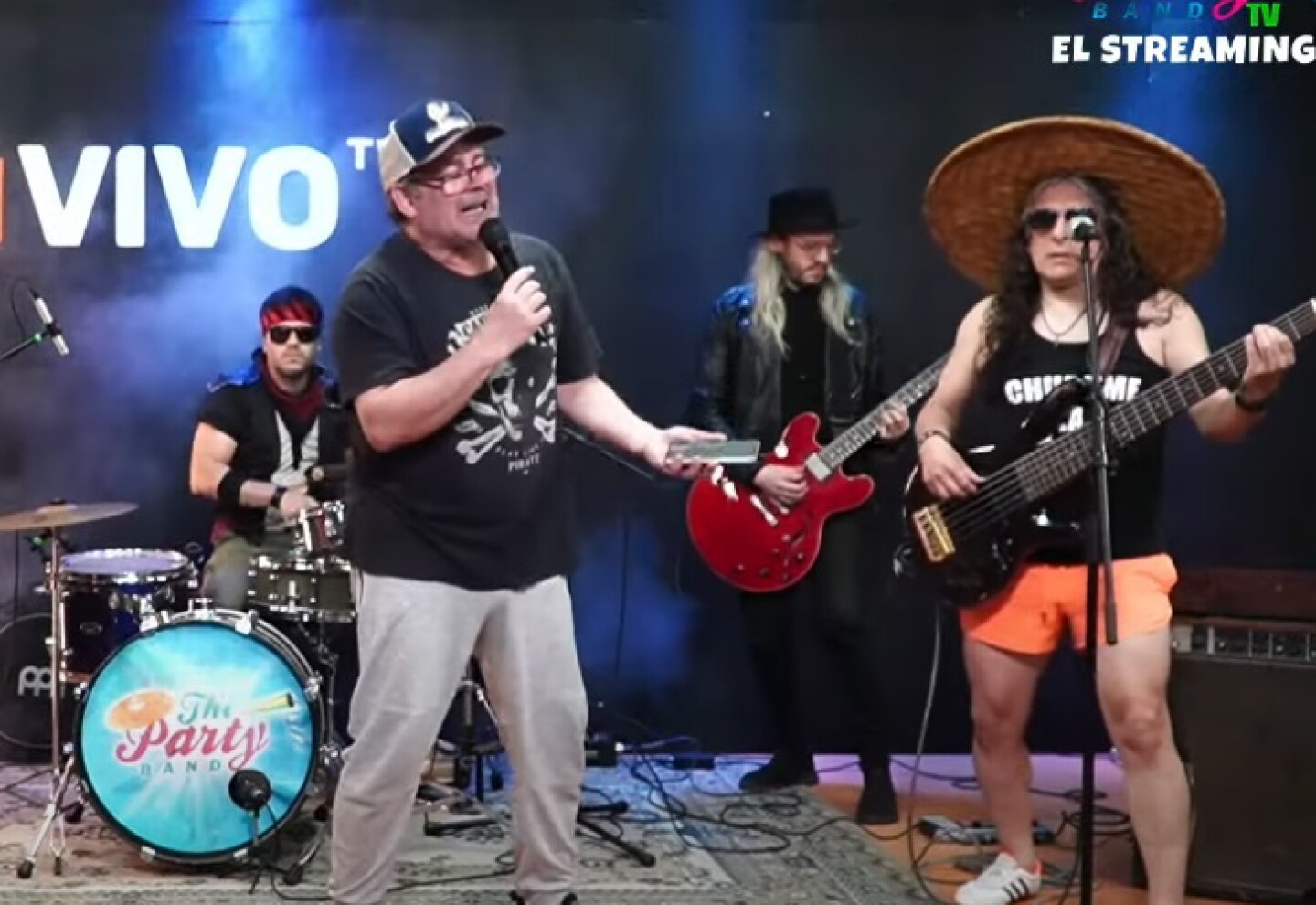 Humberto De Vargas en The Party Band Tv.