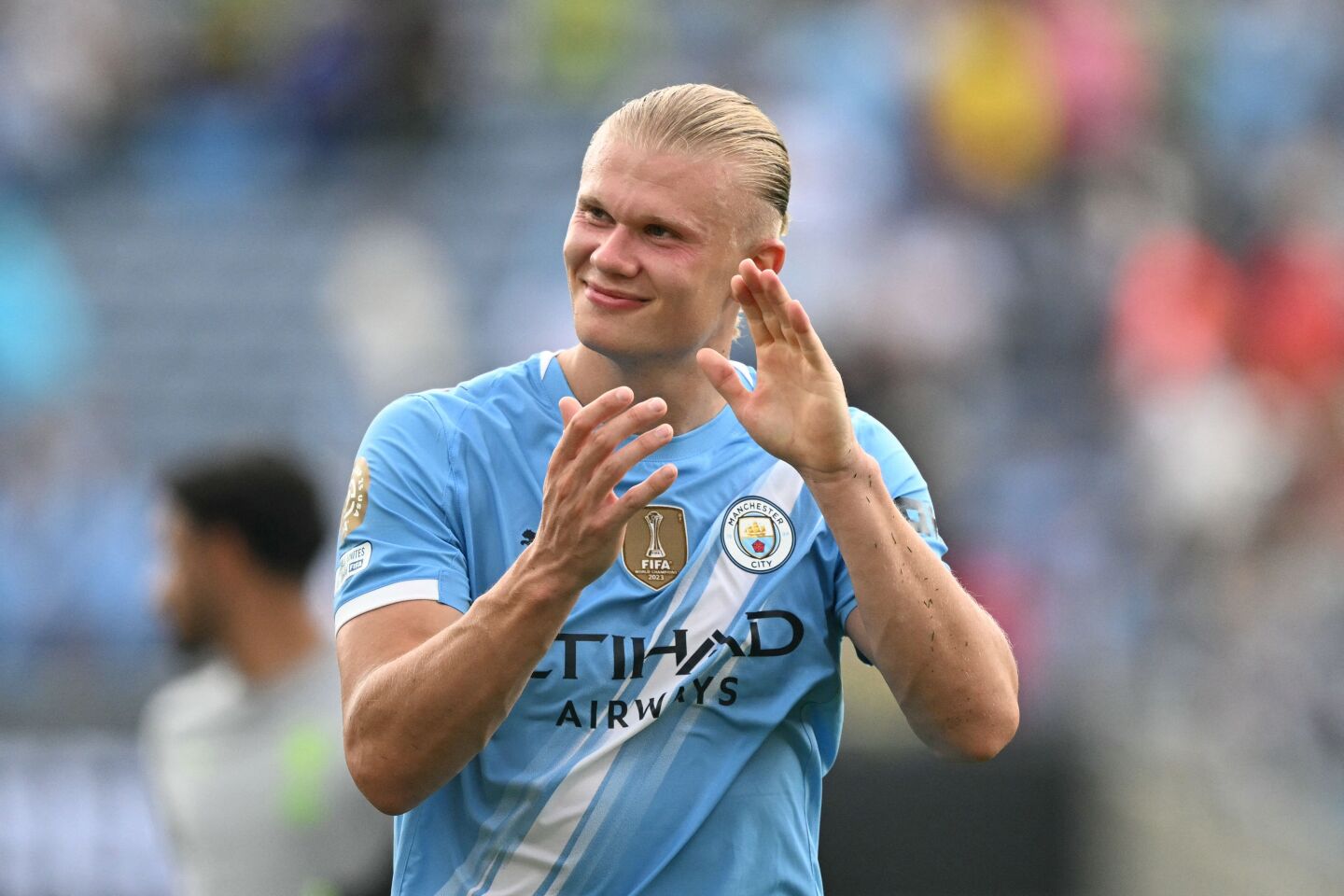 Erling Haaland tras el triunfo del Manchester City frente a Juventus en el Mundial de Clubes.